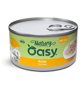 OASY GATTO POLLO NATURY SOFT JELLY HFQ 85GR