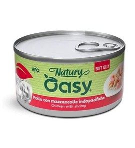 OASY CAT CHICKEN WITH PRAWNS NATURY SOFT JELLY HFQ 85GR