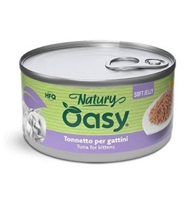 OASY GATTO TONNETTO PER GATTINI NATURY SOFT JELLY HFQ 85GR