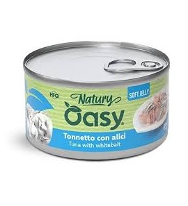 OASY GATTO TONNETTO CON ALICI NATURY SOFT JELLY HFQ 85GR