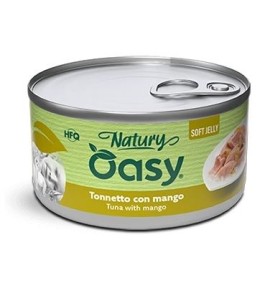 OASY GATTO TUNA WITH MANGO NATURY SOFT JELLY HFQ 85GR