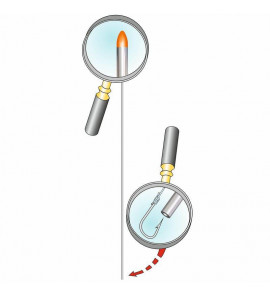 STONFO RED HEAD NEEDLES 40 CM PACK OF 5