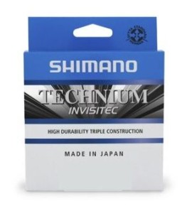 SHIMANO MONOFILAMENT TECHNIUM INVISITEC 300M GREY