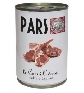 PARS LATTINE NATURALI CARNI OVINE COTTE AL VAPORE 400GR
