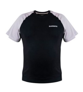 SHIMANO SHORT SLEEVE BLACK T-SHIRT