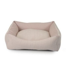 CAMON PINK RECTANGULAR DOG BED SIZE 65X55X16H