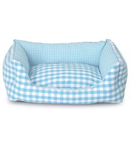 CAMON BLUE RECTANGULAR DOG HOUSE SIZE 55X39X20H