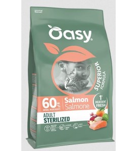 OASY CAT SUPERIOR ADULT STERILIZED SALMON