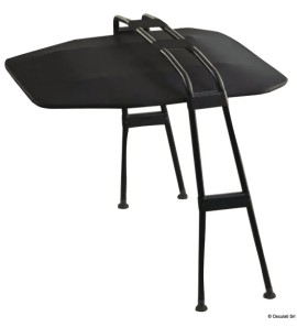 OSCULATI TARGA TOP II IN BLACK ALUMINUM