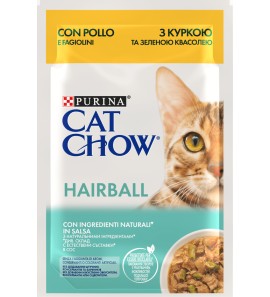 PURINA GATTO CAT CHOW HAIRBALL POLLO 85GR