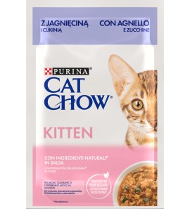 PURINA GATTO CAT CHOW KITTEN AGNELLO 85GR