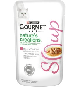 PURINA PRO PLAN GATTO NATURE'S CREATIONS BRODO TONNO E ACCIUGHE