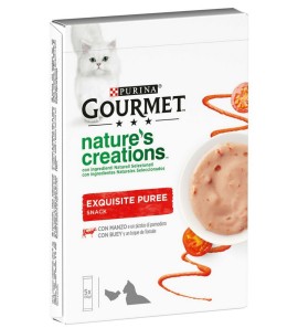 PURINA PRO PLAN CAT NATURE'S CREATIONS PUREE BEEF 5X10GR