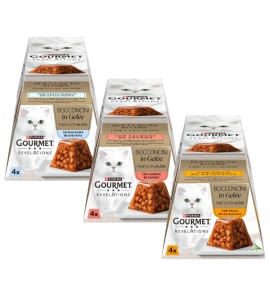 PURINA PRO PLAN GATTO GOURMET REVELATIONS BOCCONCINI 4X57GR