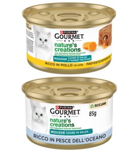 PURINA GATTO LATTINA NATURE'S CREATIONS MOUSSE 85GR