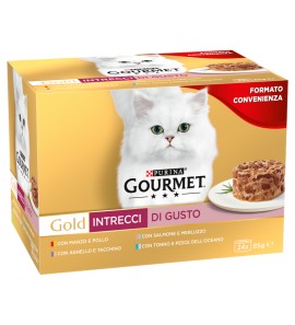 Purina Pro Plan Cat Gold Cans Twists of Flavor 24x85