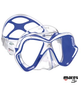 MARES X-VISION MASK WHITE BLUE