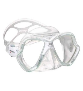MARES X-VISION MASK TRANSPARENT WHITE