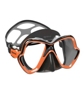MARES X-VISION MASK BLACK ORANGE