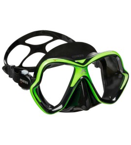 MARES MASCHERA X-VISION NERA VERDE