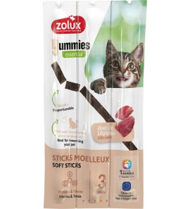 ZOLUX CAT SNACK YUMMIES LAMB AND RICE 3X5GR