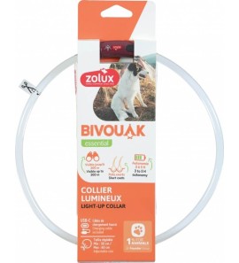 ZOLUX RED SHORT HAIR LIGHTING COLLAR