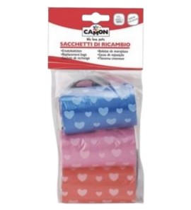 CAMON SACCHETTI DI RICAMBIO DA 20 BUSTINE PER 6 ROTOLI