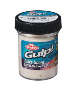 BERKLEY GULP CRUST OFF WHITE GOLD GLITTER