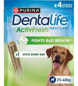 PURINA DOG STICKS DENTALIFE ACTIVFRESH LARGE 25-40KG