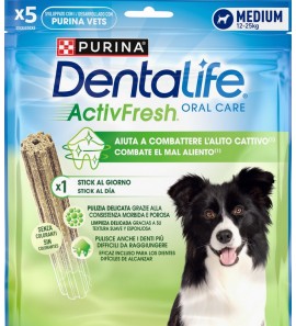 PURINA DOG STICKS DENTALIFE ACTIVFRESH MEDIUM 12-25KG