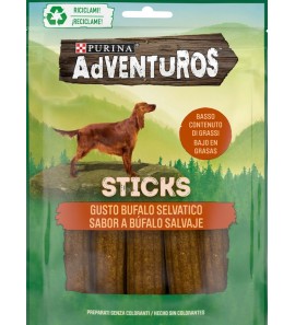 PURINA DOG STICKS ADVENTUROS BUFFALO FLAVOR 120GR