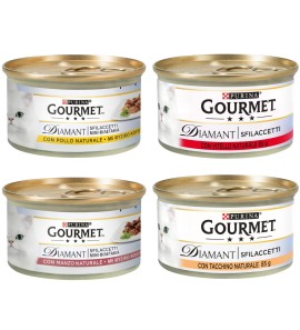 PURINA GATTO LATTINA DIAMANT SFILACCETTI 85GR