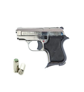 BRUNI REPLICA PISTOLA A SALVE 315 CAL.8 NIKEL