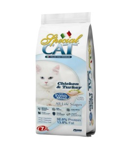 MONGE SPECIAL CAT CROCCANTINI POLLO E TACCHINO 7KG