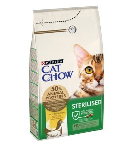 PURINA PRO PLAN GATTO SECCO CAT CHOW ADULT STERILISED POLLO