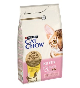 PURINA PRO PLAN GATTO SECCO CAT CHOW KITTEN POLLO 1.5KG