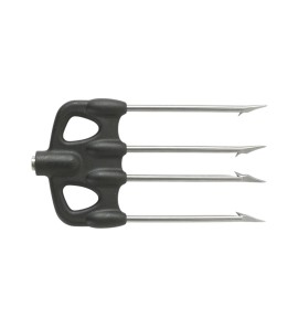 SALVIMAR FIOCINA INOX 4 PUNTE PESANTI NYLON