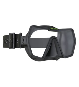 SALVIMAR MASCHERA DRAKE ANTI FOG NERA CON CINGHILO ELASTICO