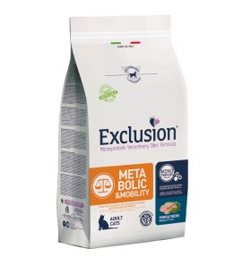 EXCLUSION GATTO SECCO METABOLIC E MOBILITY ADULT MAIALE E FIBRE