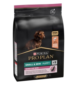PURINA CANE SECCO PUPPY SMALL E MINI SENSITIVE SKIN SALMONE 3KG