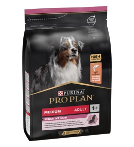 PURINA CANE SECCO ADULT MEDIUM SENSITIVE SKIN SALMONE