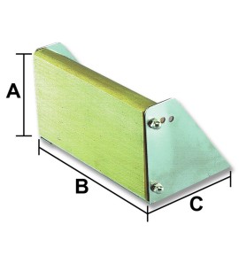 TREM MOTOR SUPPORT FOR FIXING ON THE PLANE