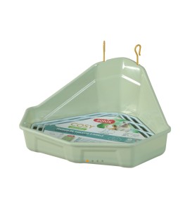 ZOLUX MAISON DE TOILETTE D'ANGLE VERDE