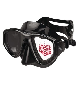 SEAC SUB MASCHERA CLEAR ANTI FOG NERA