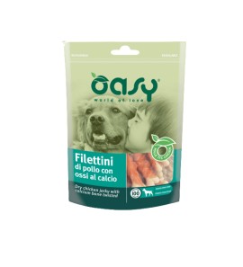 OASY CANE SNACK CHICKEN FILLETS WITH CALCIUM BONES 100GR