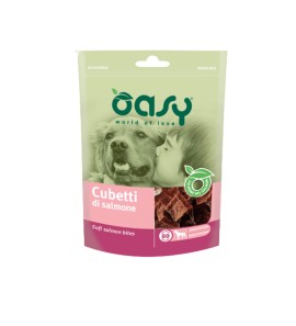 OASY CANE SNACK CUBETTI DI SALMONE 80GR