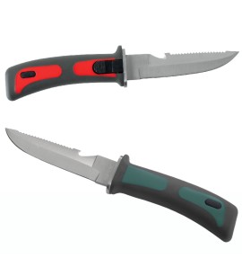 SEAC SUB COLTELLO BAT IN ACCIAIO INOX LAMA DA 12CM