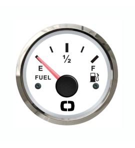 OSCULATI FUEL INDICATOR 10-180/240-33 OHM WHITE/GLOSS