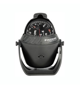 OSCULATI BLACK SCOUT COMPASS 2" 5/8. BLACK ROSE