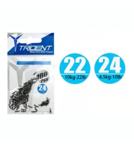 TRIDENT MICRO TOURNAMENT SWIVEL 100PCS
